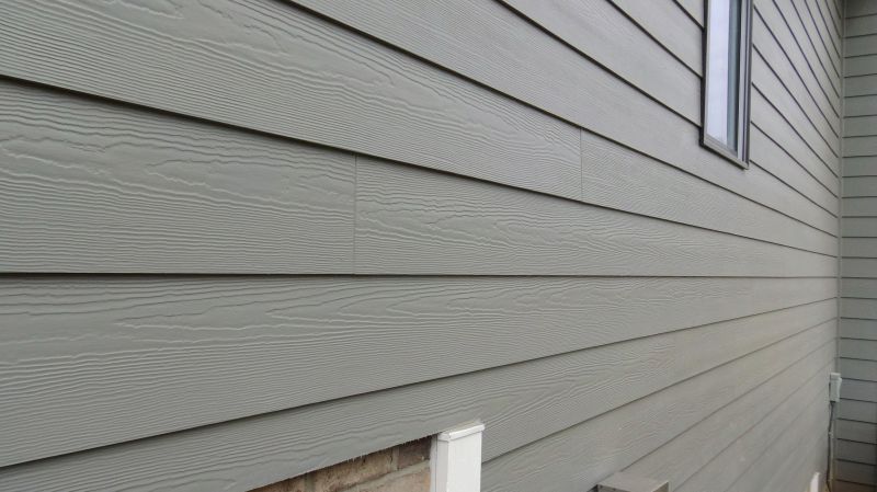 Faux Wood Siding Installation detail